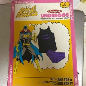 Original Underoos Batgirl sz 6 small